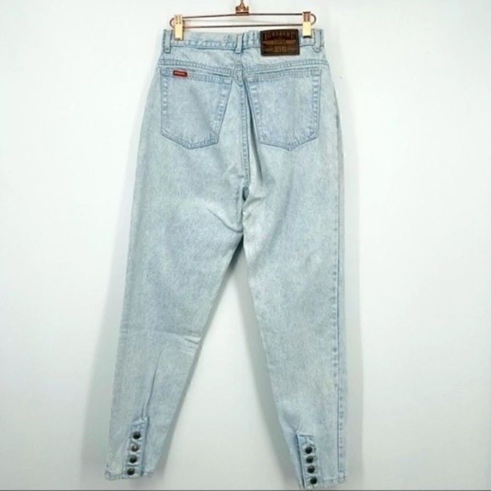 Vintage Jordache blue mom jeans size 11 or 28 light wash BoxD